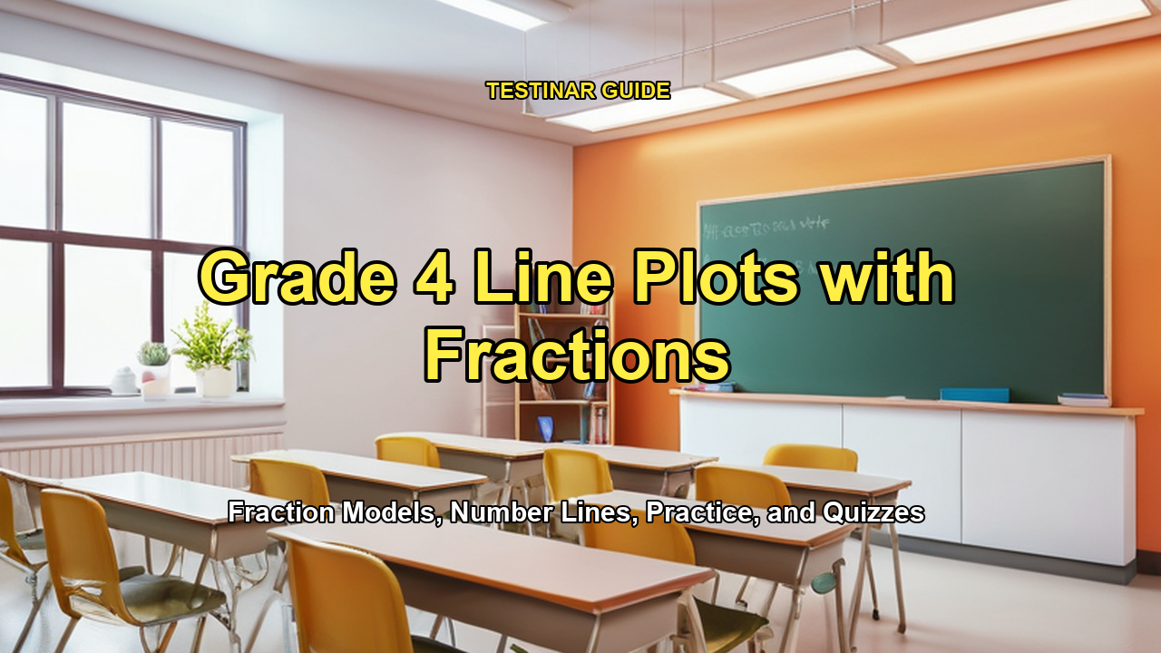 Grade 4 Line Plots with Fractions