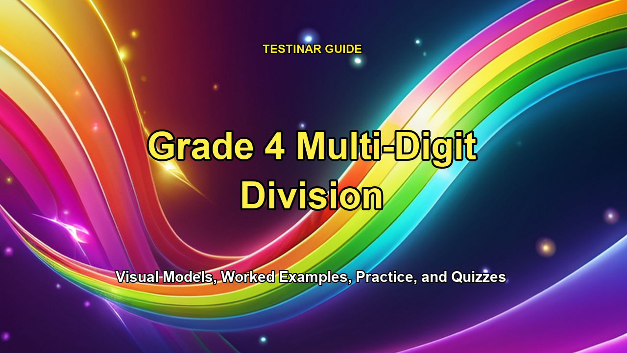 Grade 4 Multi-Digit Division