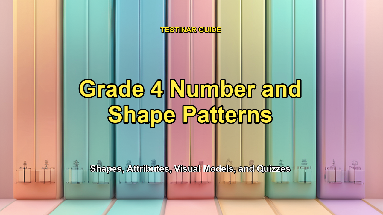 Grade 4 Number and Shape Patterns