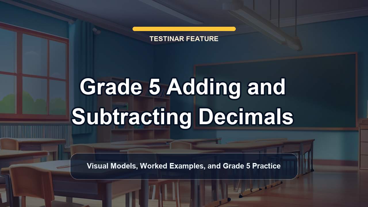 Grade 5 Adding and Subtracting Decimals
