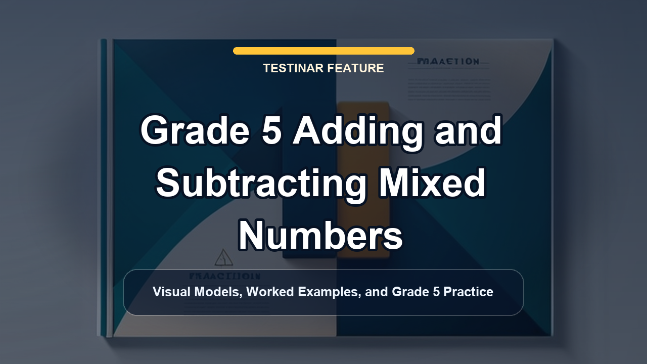 Grade 5 Adding and Subtracting Mixed Numbers