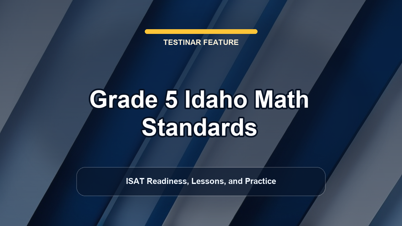 Grade 5 Idaho Math Standards