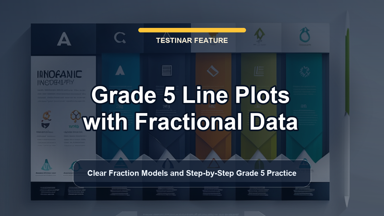 Grade 5 Line Plots with Fractional Data