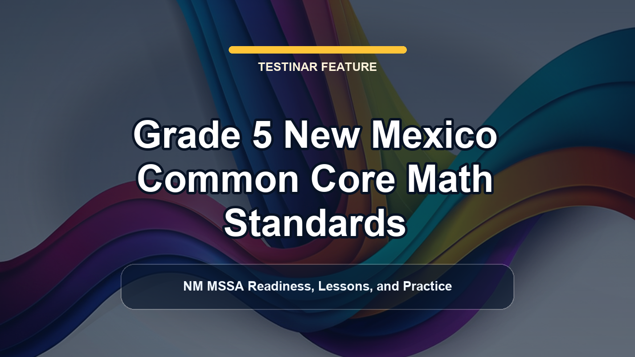 Grade 5 New Mexico Common Core Math Standards