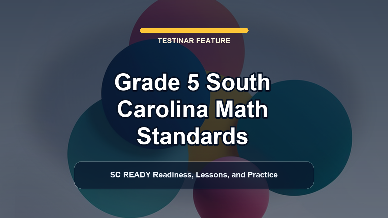 Grade 5 South Carolina Math Standards