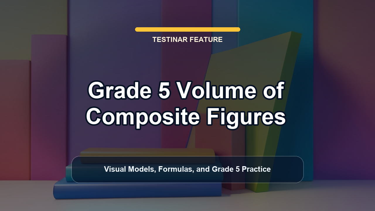 Grade 5 Volume of Composite Figures