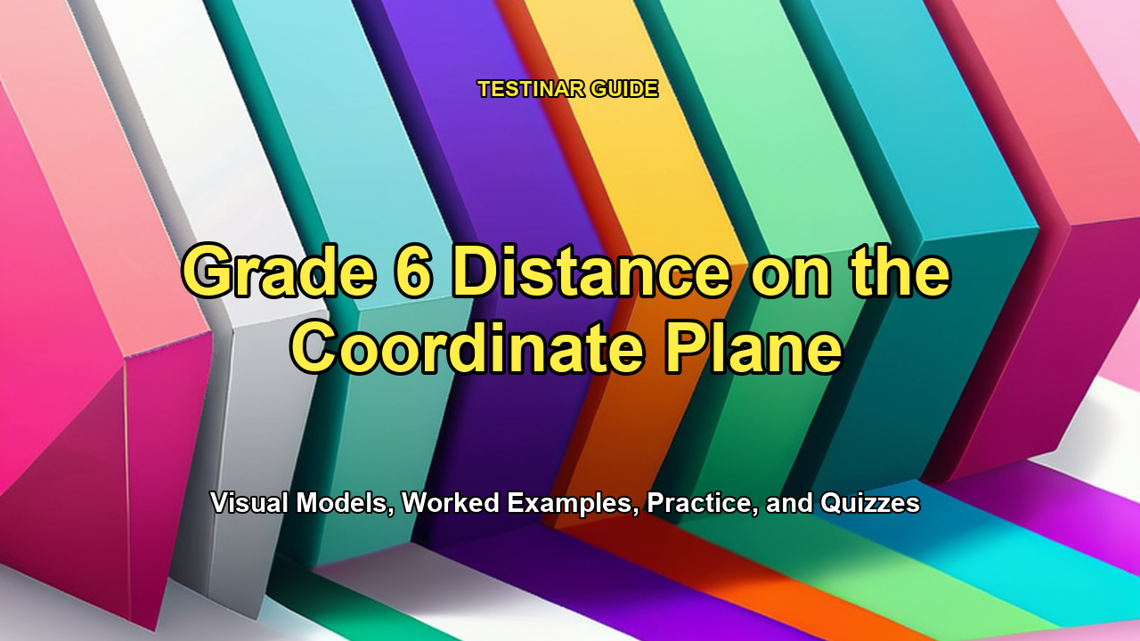 Grade 6 Distance on the Coordinate Plane