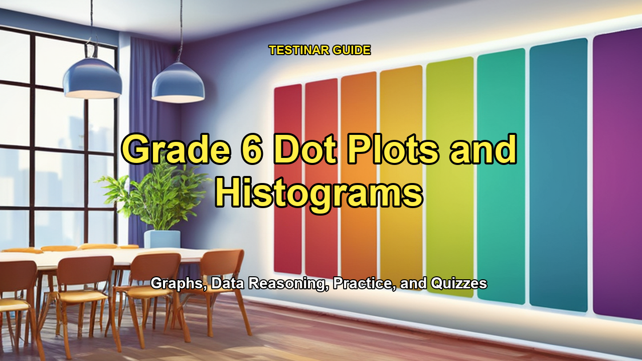 Grade 6 Dot Plots and Histograms