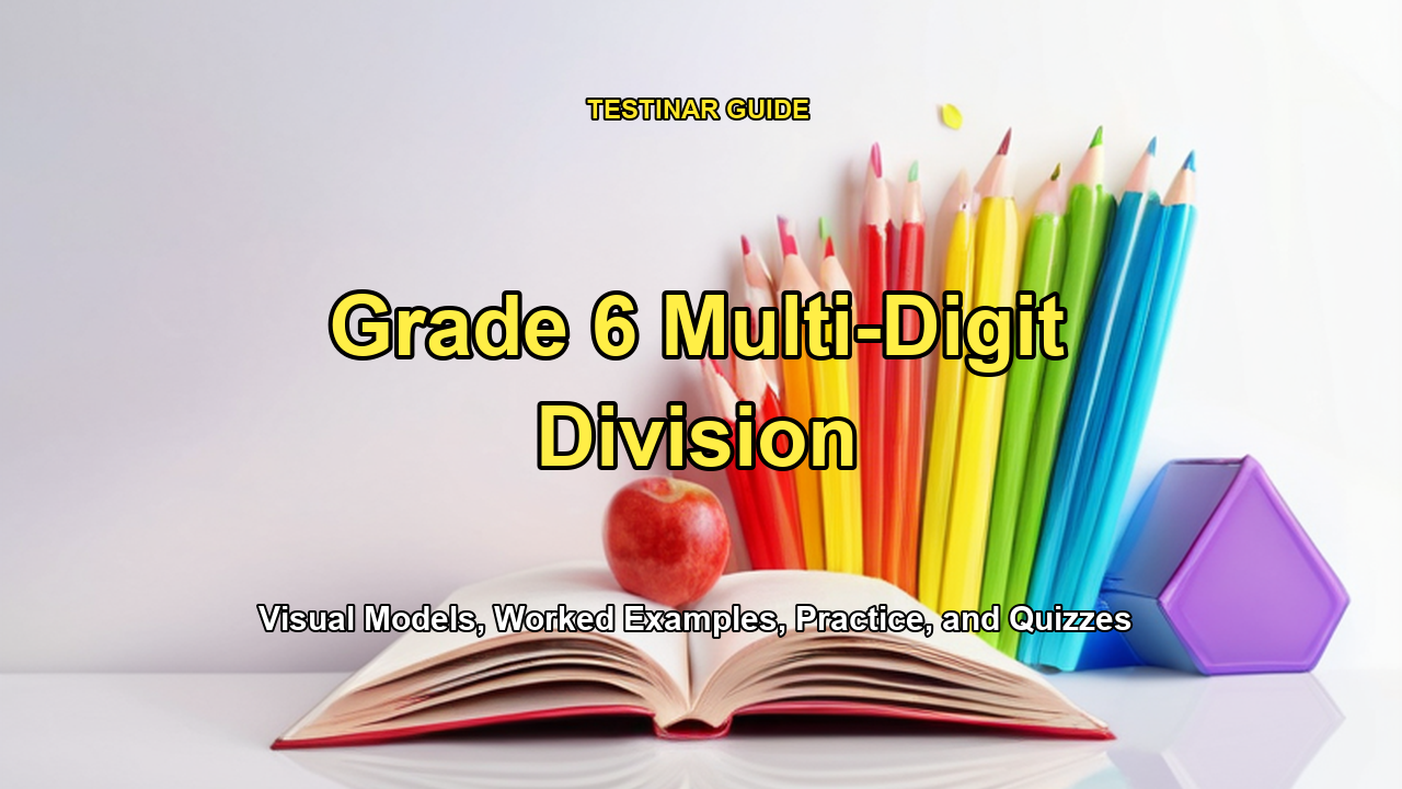 Grade 6 Multi-Digit Division