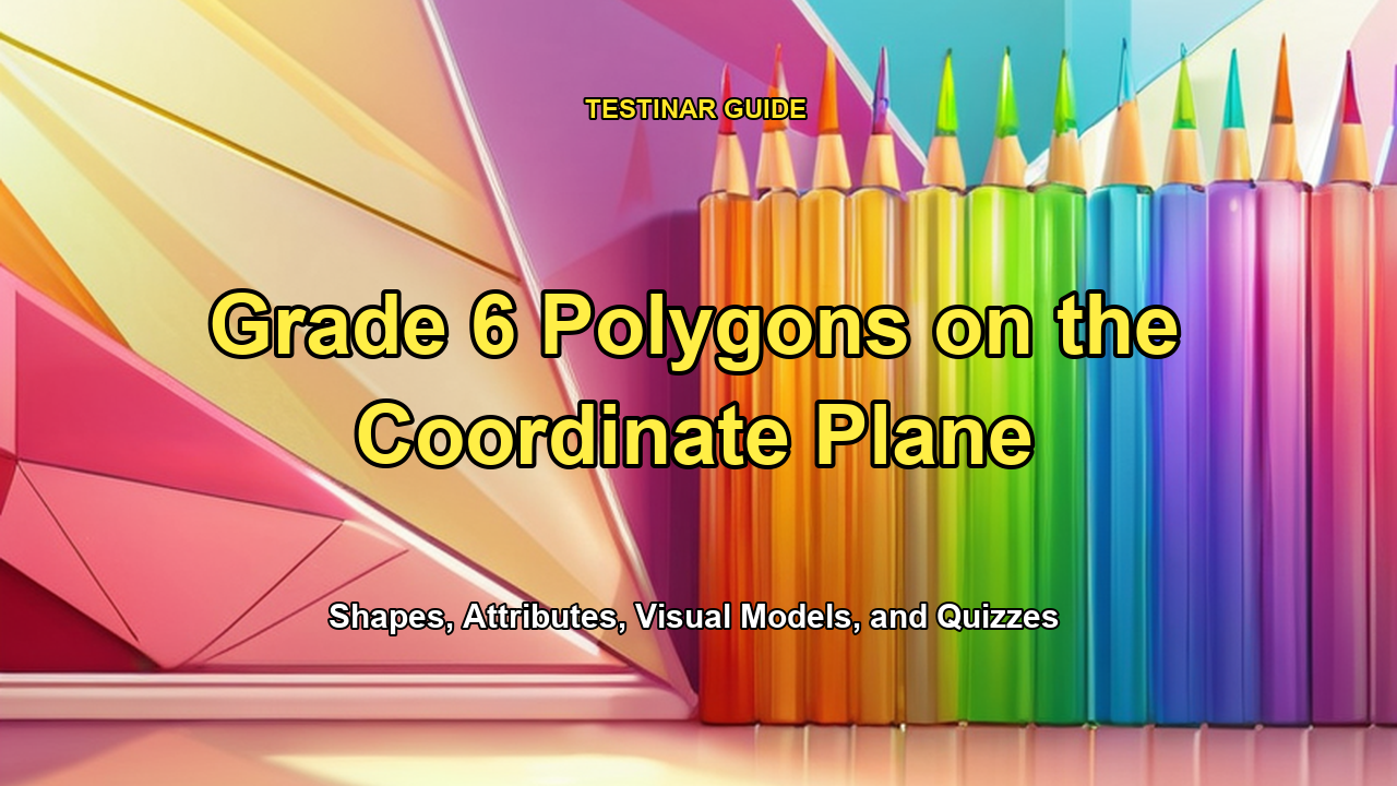 Grade 6 Polygons on the Coordinate Plane