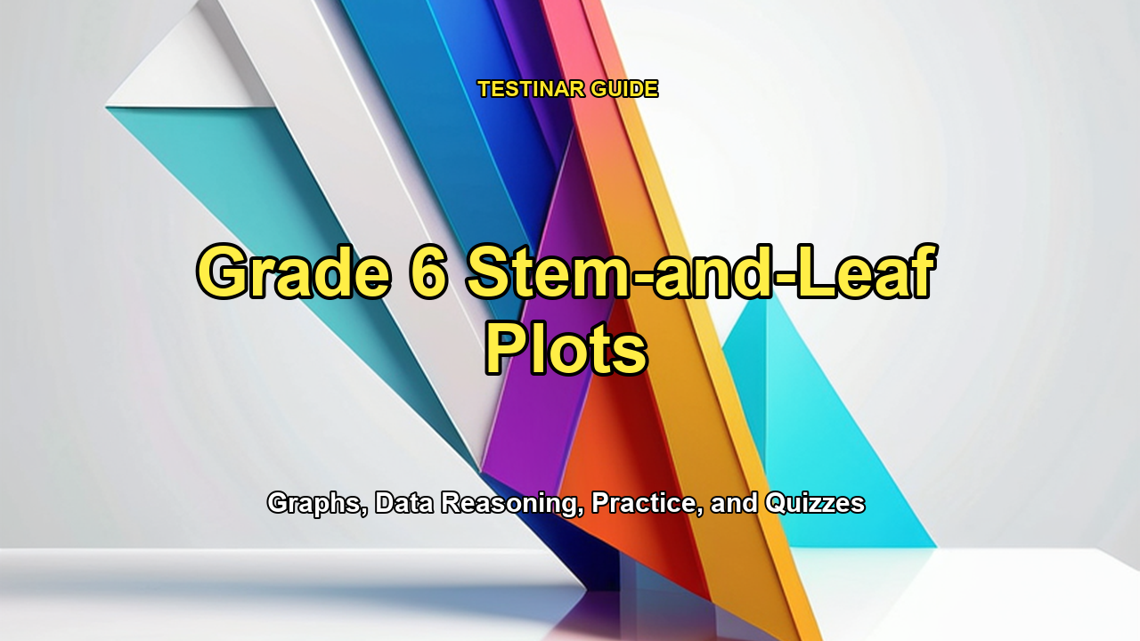 Grade 6 Stem-and-Leaf Plots