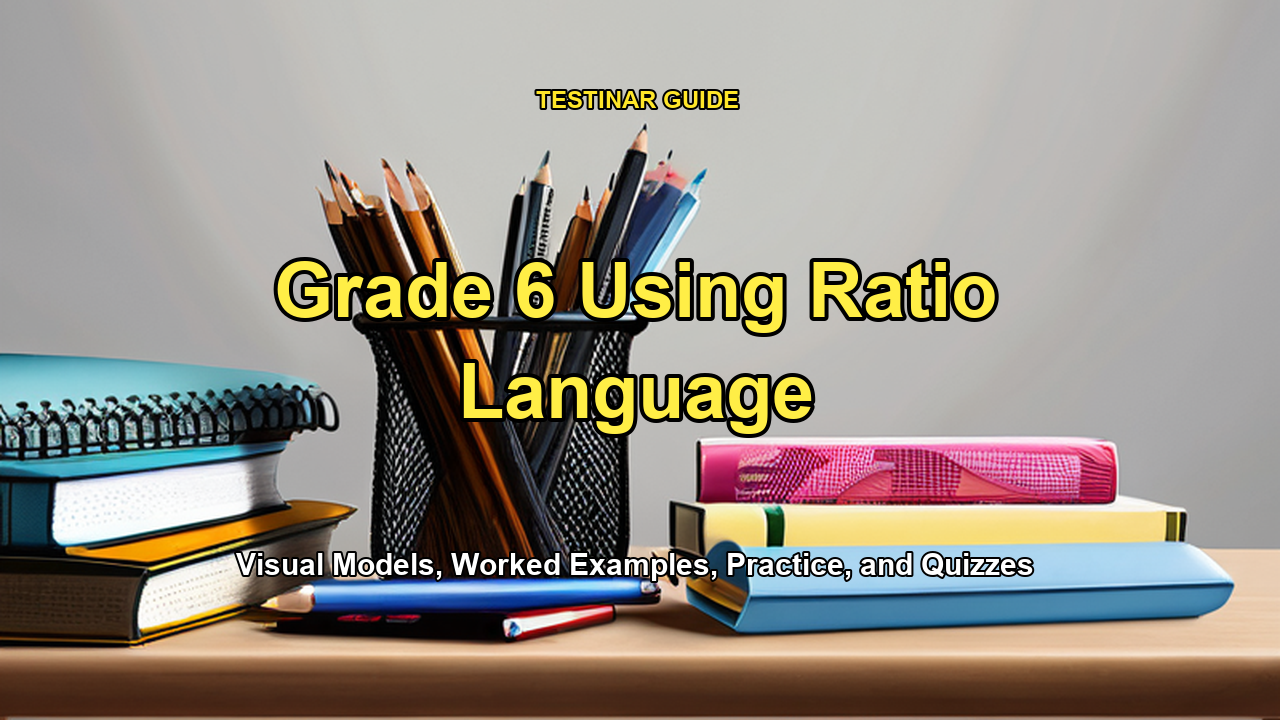 Grade 6 Using Ratio Language