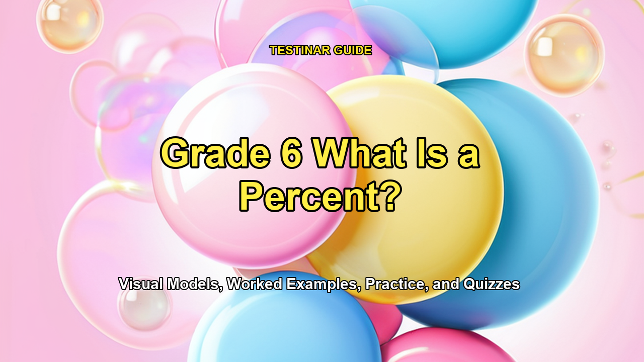 Grade 6 What Is a Percent?