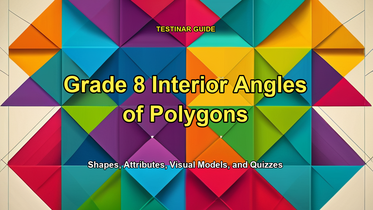 Grade 8 Interior Angles of Polygons