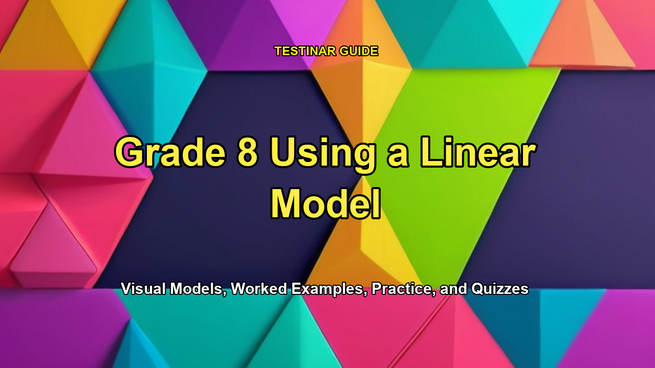 Grade 8 Using a Linear Model