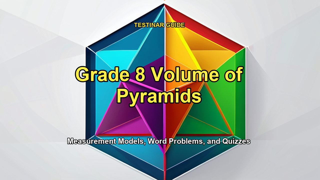 Grade 8 Volume of Pyramids