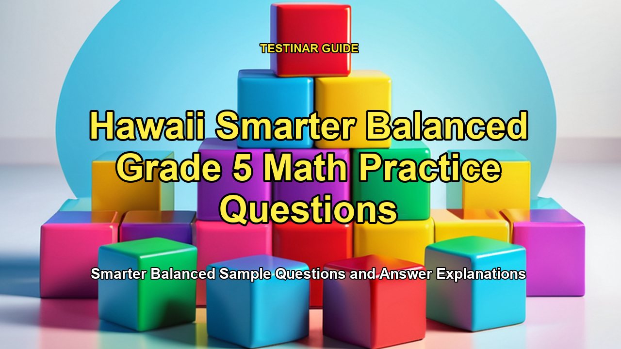 Hawaii Smarter Balanced Grade 5 Math Practice Questions
