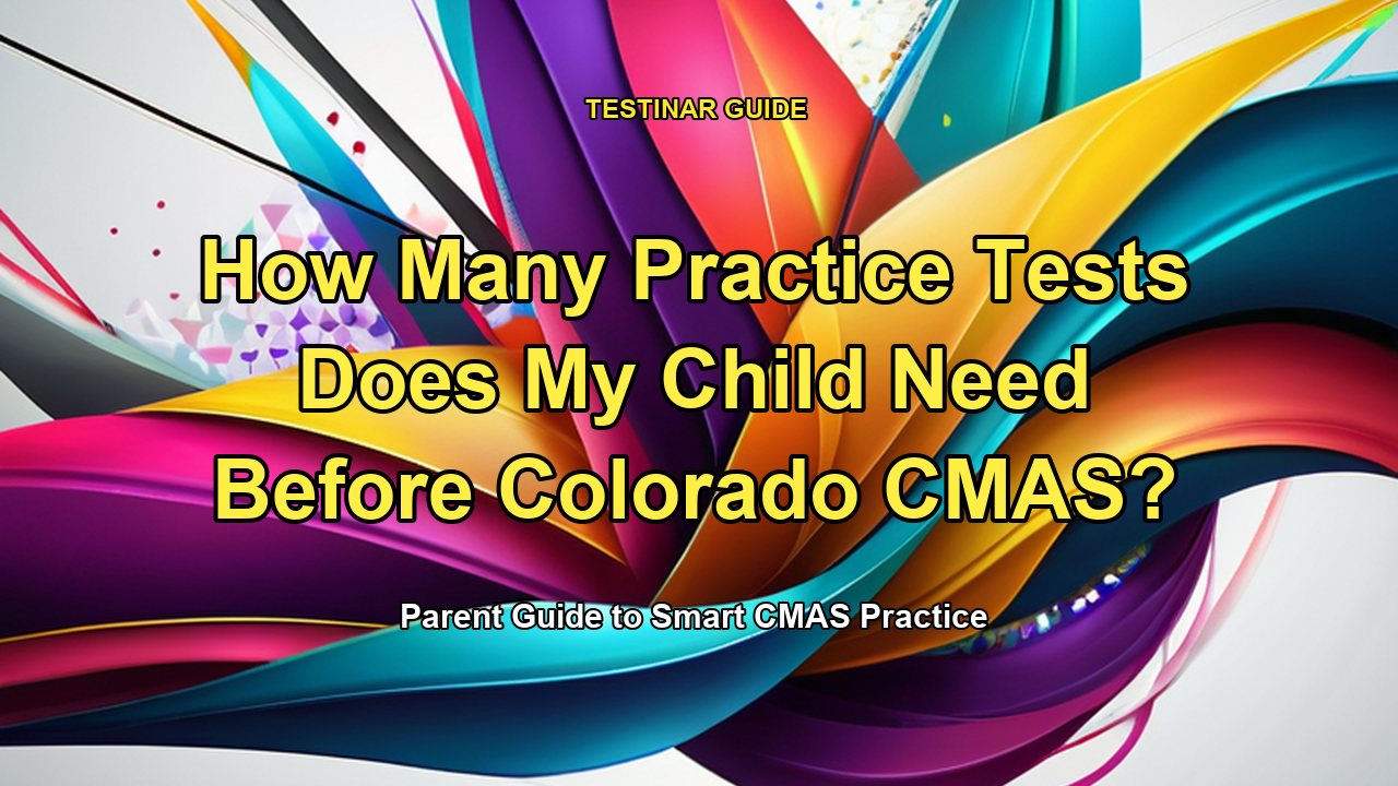 How Many Practice Tests Does My Child Need Before Colorado CMAS?