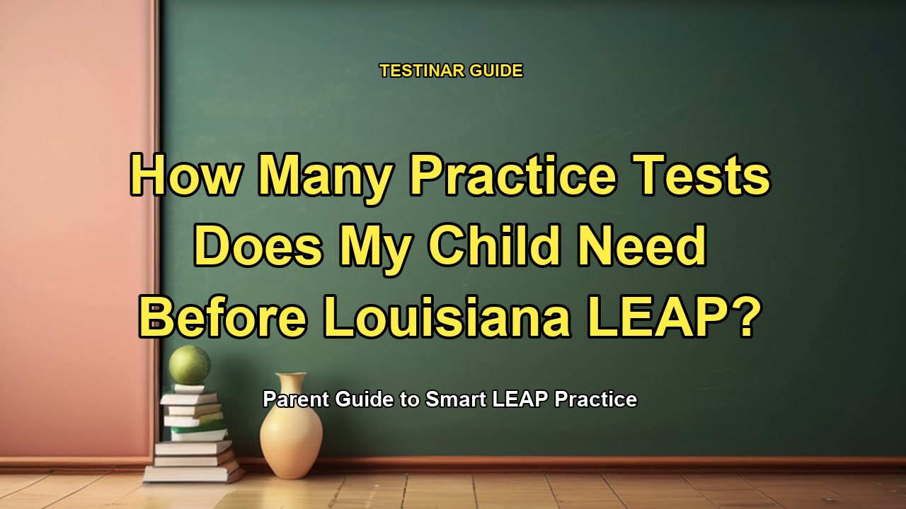 How Many Practice Tests Does My Child Need Before Louisiana LEAP?