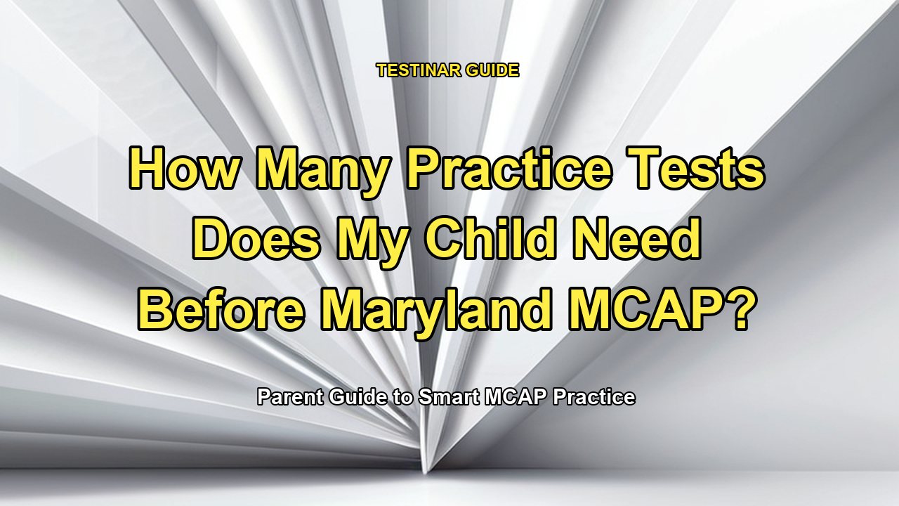 How Many Practice Tests Does My Child Need Before Maryland MCAP?