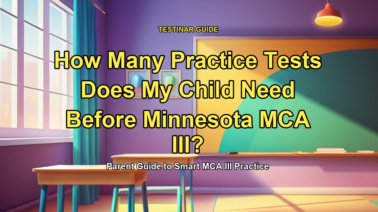 How Many Practice Tests Does My Child Need Before Minnesota MCA III?