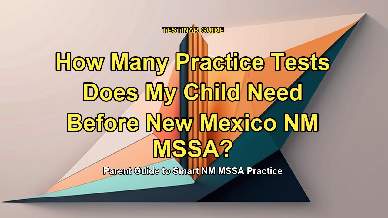 How Many Practice Tests Does My Child Need Before New Mexico NM MSSA?