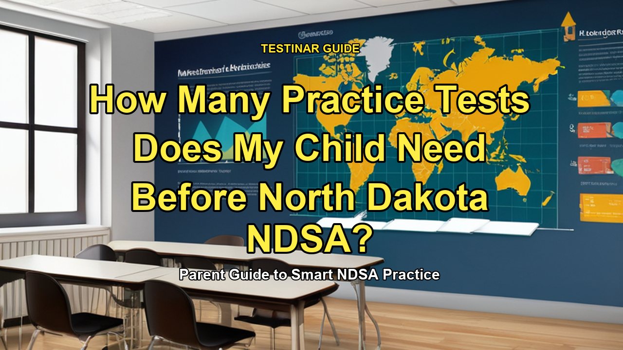 How Many Practice Tests Does My Child Need Before North Dakota NDSA?
