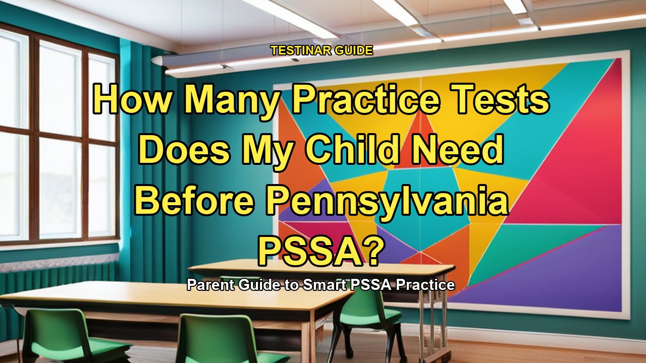 How Many Practice Tests Does My Child Need Before Pennsylvania PSSA?