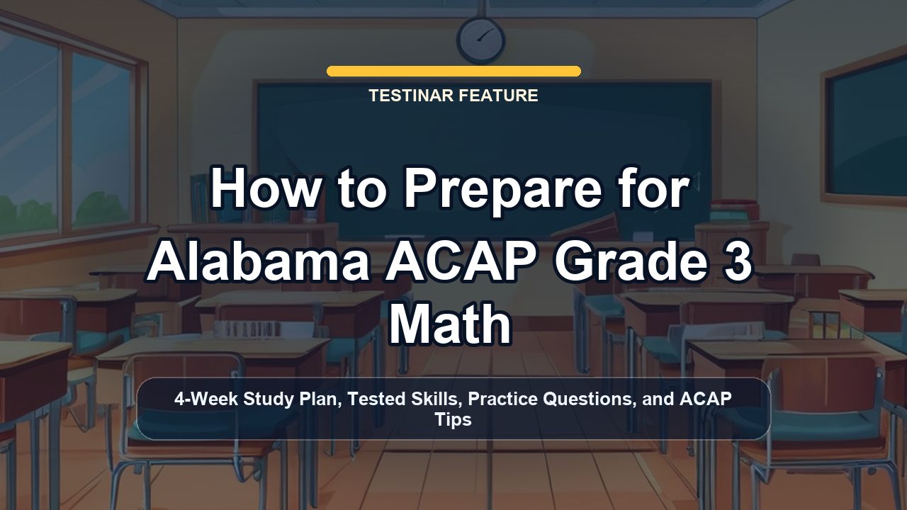 How to Prepare for Alabama ACAP Grade 3 Math