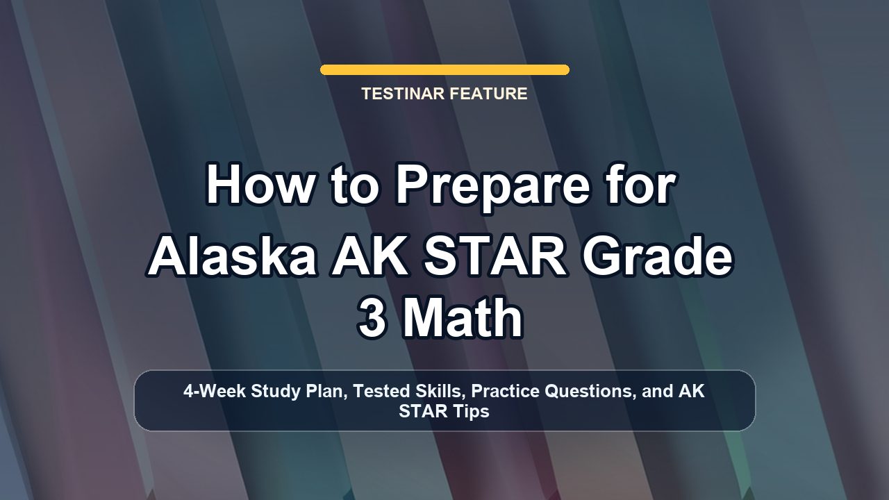 How to Prepare for Alaska AK STAR Grade 3 Math