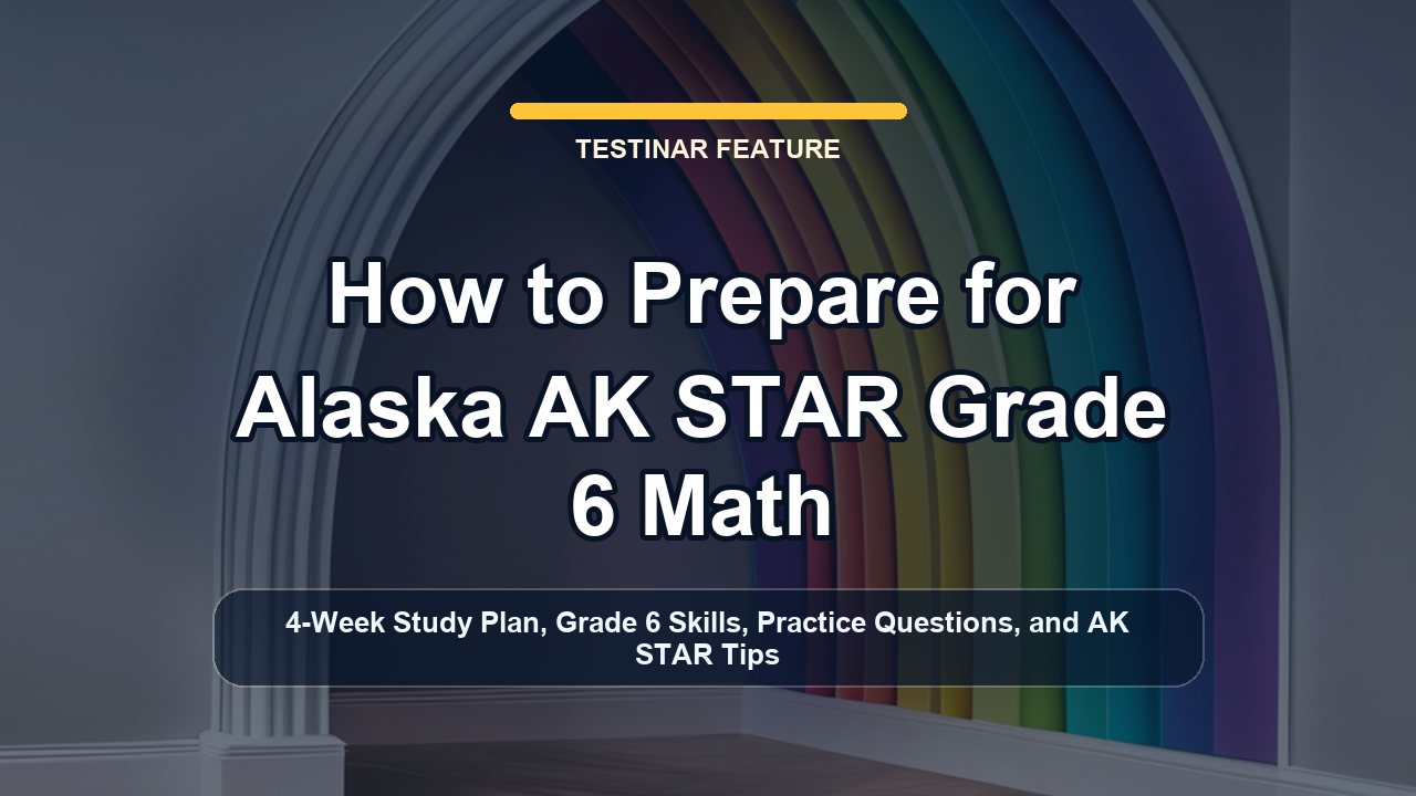 How to Prepare for Alaska AK STAR Grade 6 Math