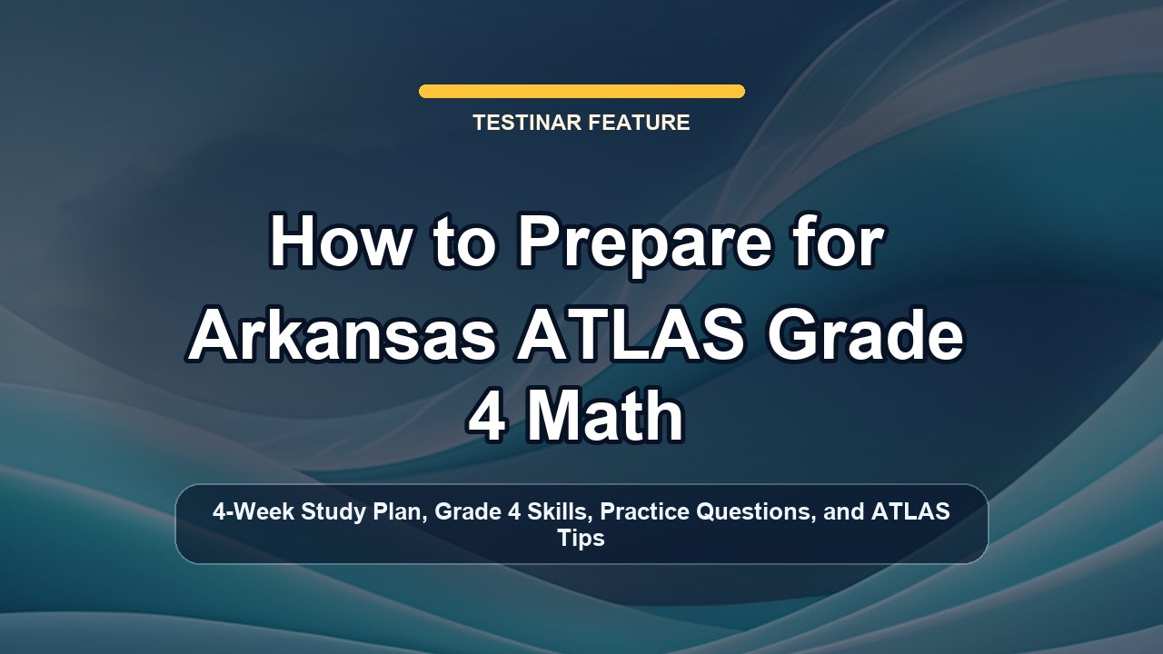 How to Prepare for Arkansas ATLAS Grade 4 Math