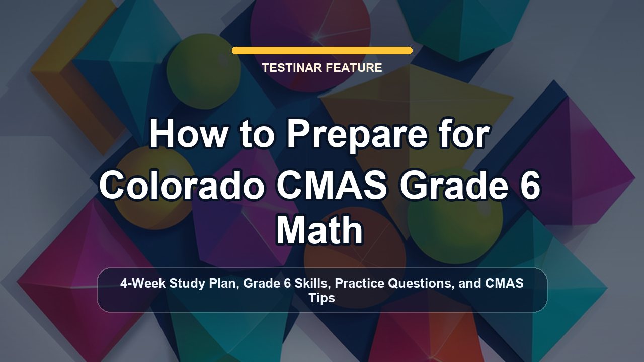 How to Prepare for Colorado CMAS Grade 6 Math