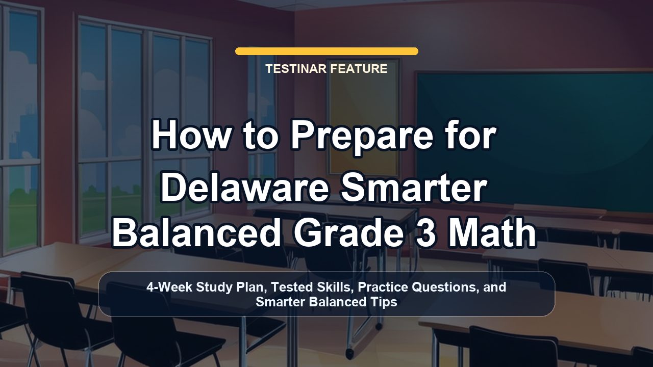 How to Prepare for Delaware Smarter Balanced Grade 3 Math