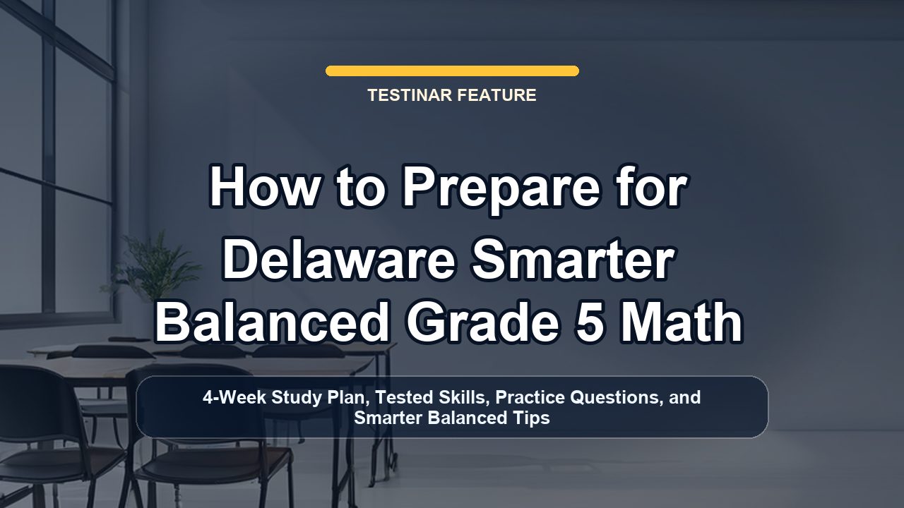 How to Prepare for Delaware Smarter Balanced Grade 5 Math