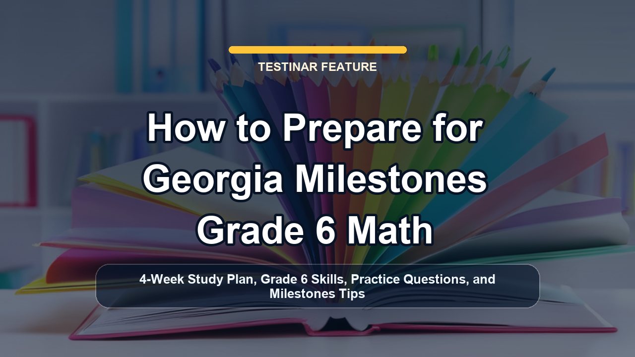 How to Prepare for Georgia Milestones Grade 6 Math