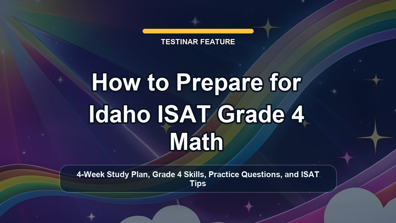 How to Prepare for Idaho ISAT Grade 4 Math