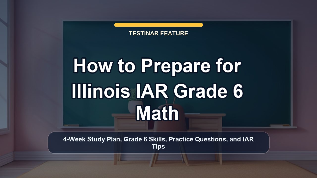 How to Prepare for Illinois IAR Grade 6 Math