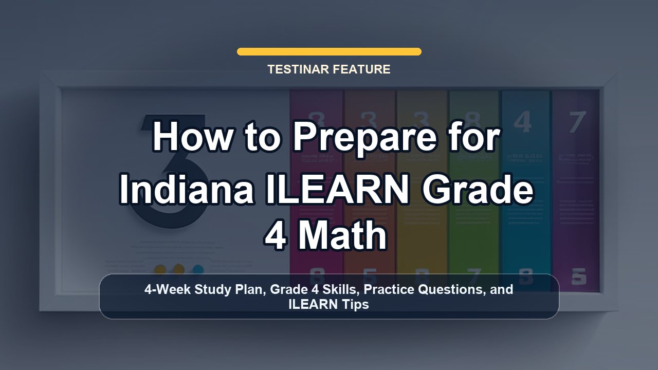 How to Prepare for Indiana ILEARN Grade 4 Math