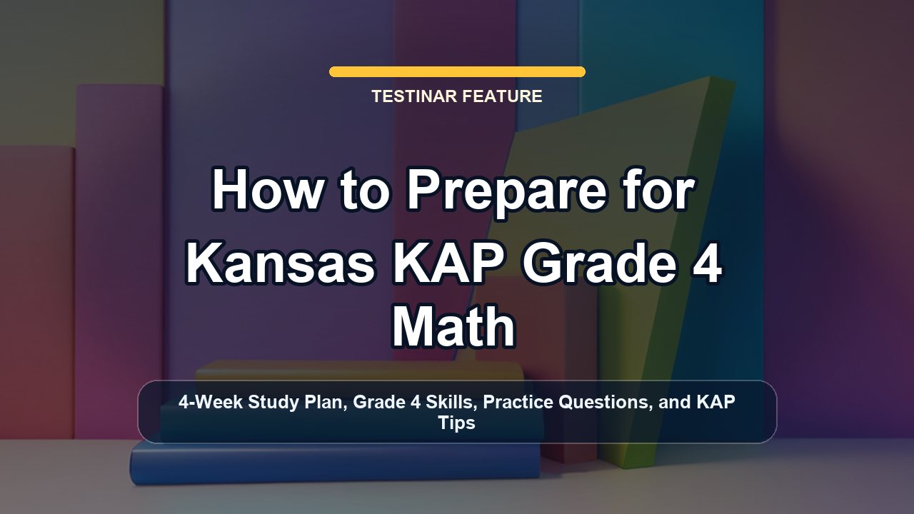 How to Prepare for Kansas KAP Grade 4 Math