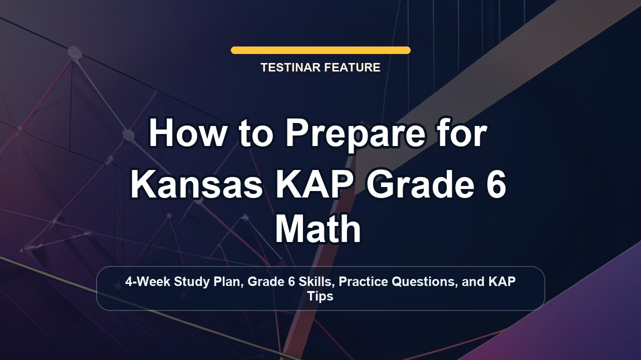 How to Prepare for Kansas KAP Grade 6 Math