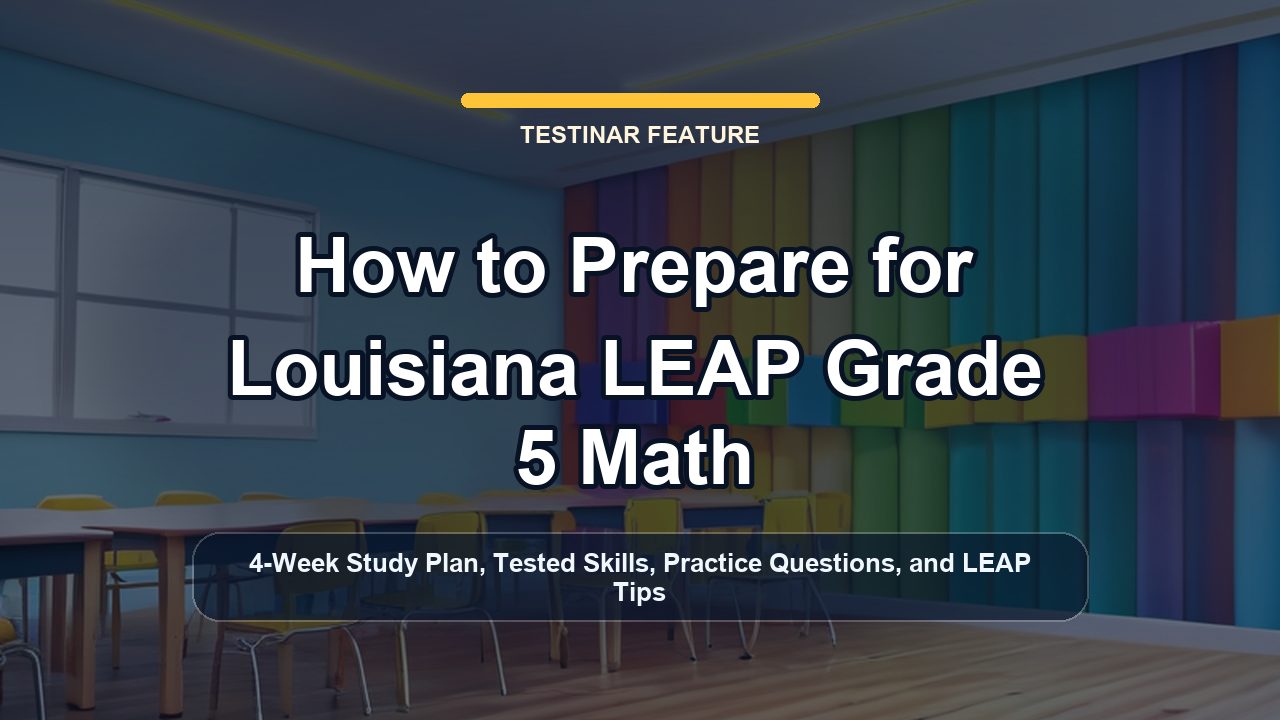 How to Prepare for Louisiana LEAP Grade 5 Math