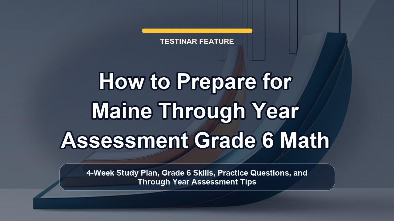 How to Prepare for Maine Through Year Assessment Grade 6 Math