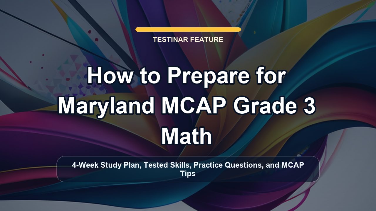How to Prepare for Maryland MCAP Grade 3 Math