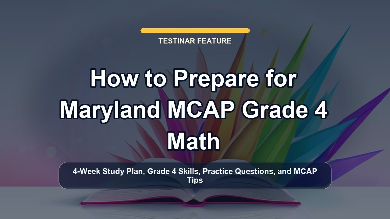 How to Prepare for Maryland MCAP Grade 4 Math