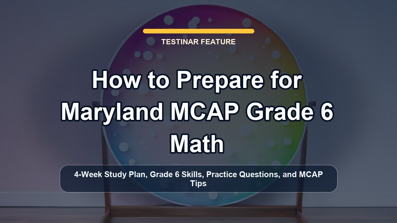 How to Prepare for Maryland MCAP Grade 6 Math
