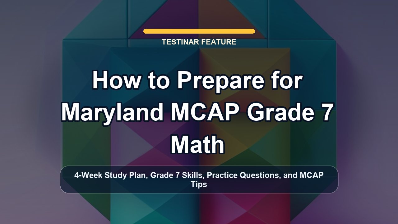How to Prepare for Maryland MCAP Grade 7 Math