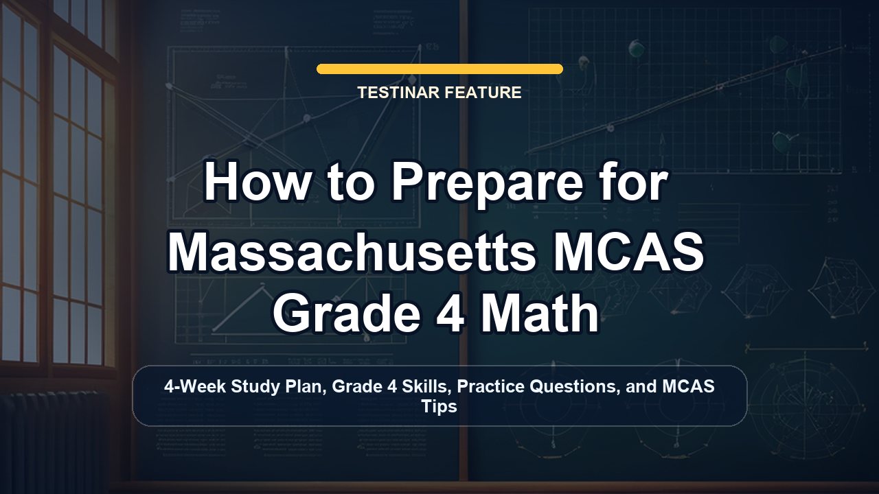 How to Prepare for Massachusetts MCAS Grade 4 Math