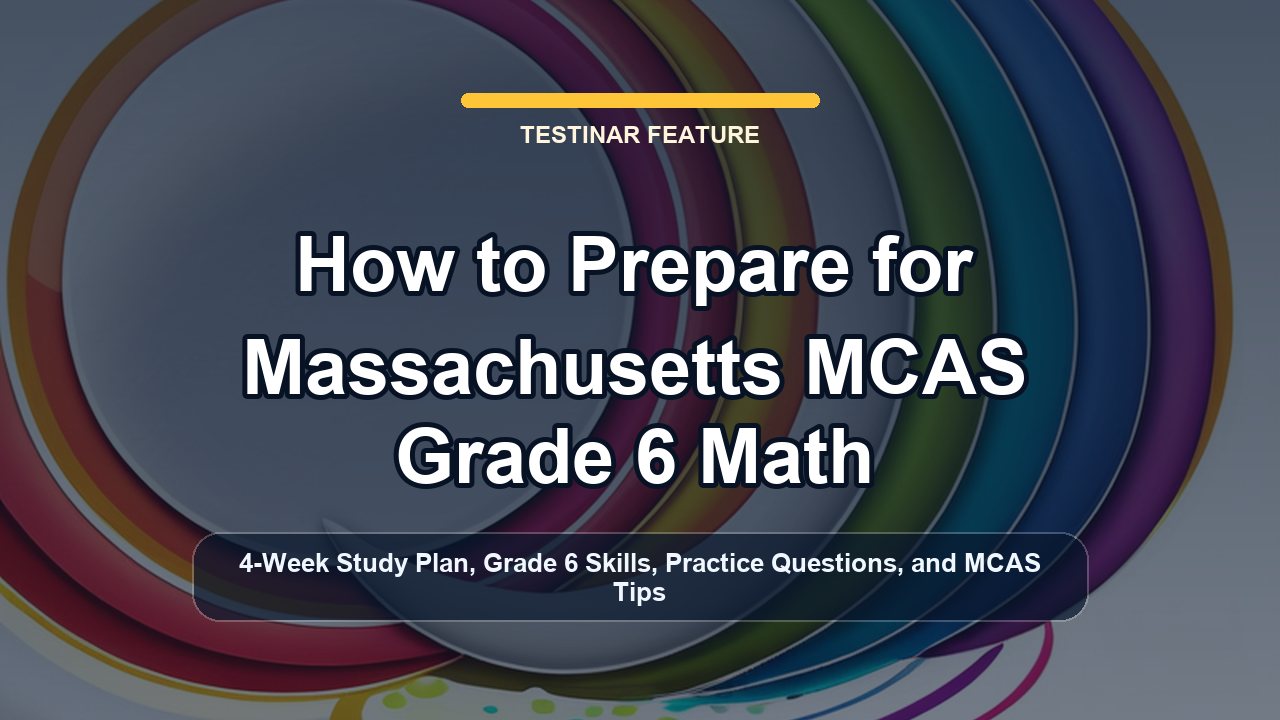 How to Prepare for Massachusetts MCAS Grade 6 Math