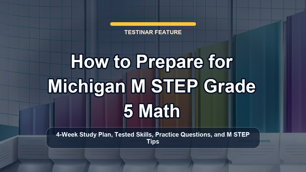 How to Prepare for Michigan M STEP Grade 5 Math